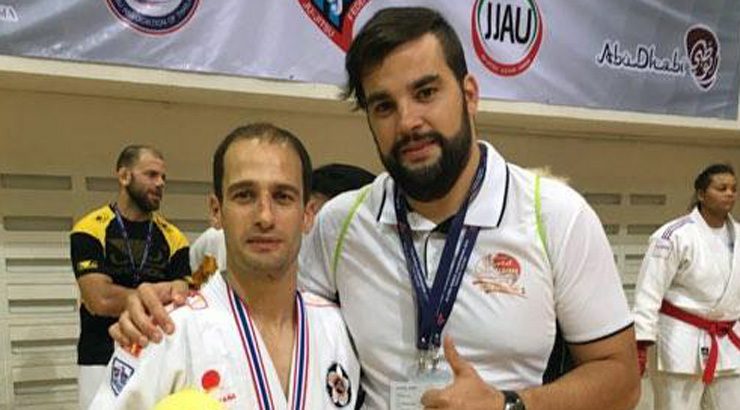Felipe Iglesias e Christian Alvarez, quinto e séptimo no Mundial de Jiu Jitsu