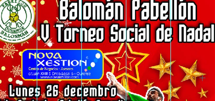 El Pabellón Balonmán organiza su V Torneo social de Nadal