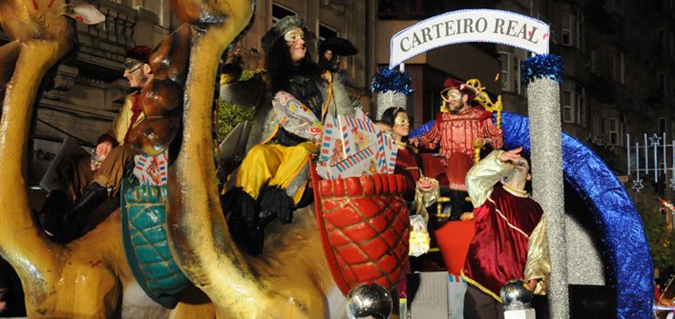 Cabalgata de Reis e pirotécnia para pechar o Nadal