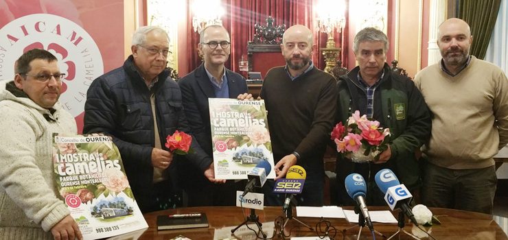 Exposición de Camelias no Botánico de Montealegre