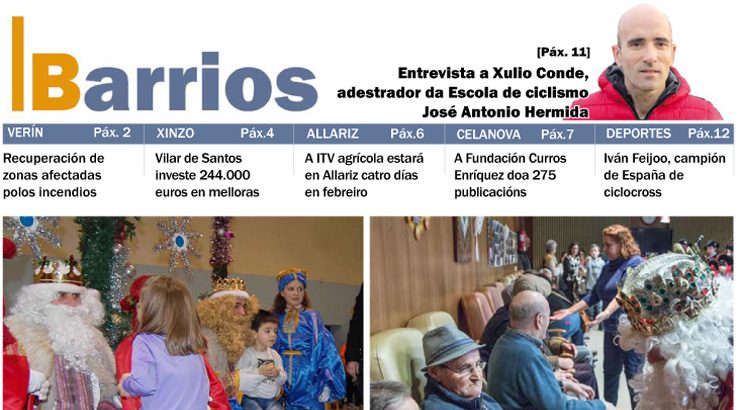 Publicado o primeiro número do Barrios neste 2017