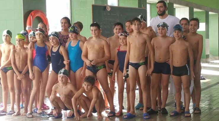 Fin de semana intenso del club natación Pabellón Ourense