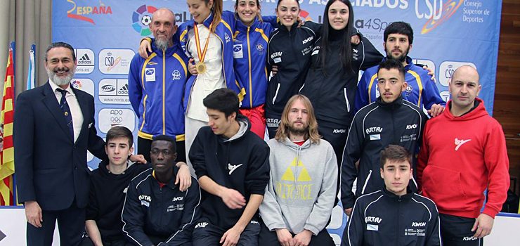 Sete medallas para o Artai no nacional de wushu