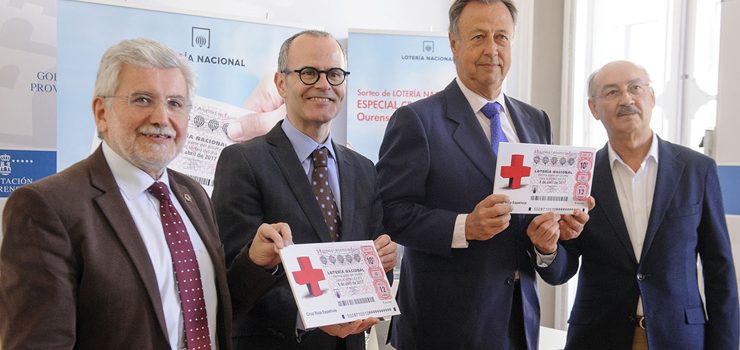 Ourense repartirá os premios do Sorteo especial «Cruz Vermella» de Lotaría Nacional