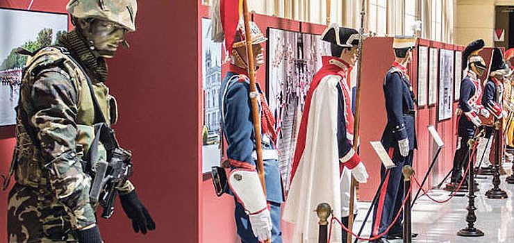 La Guardia Real, de exposición en Ourense