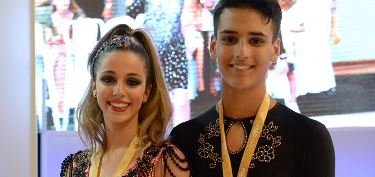 Los ourensanos Joel Cruz Cadaya y Ada María Rúa Cid, Campeones de España Junior de Salsa Cuban Style