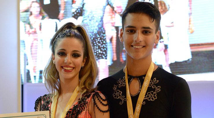 Los ourensanos Joel Cruz Cadaya y Ada María Rúa Cid, Campeones de España Junior de Salsa Cuban Style