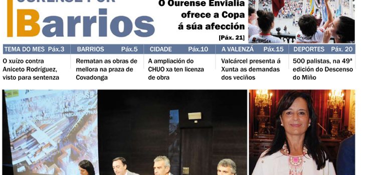 Publicado o número de xuño do Ourense por Barrios