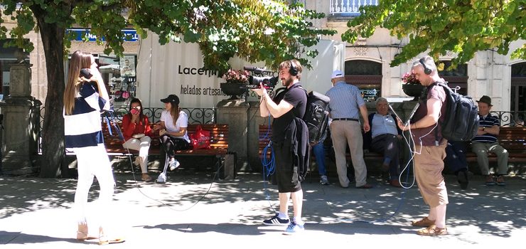 Difusión mediática para a Festa do Pulpo