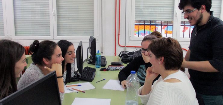 Iván Olmos Ferreiro visitou o IES García Barbón