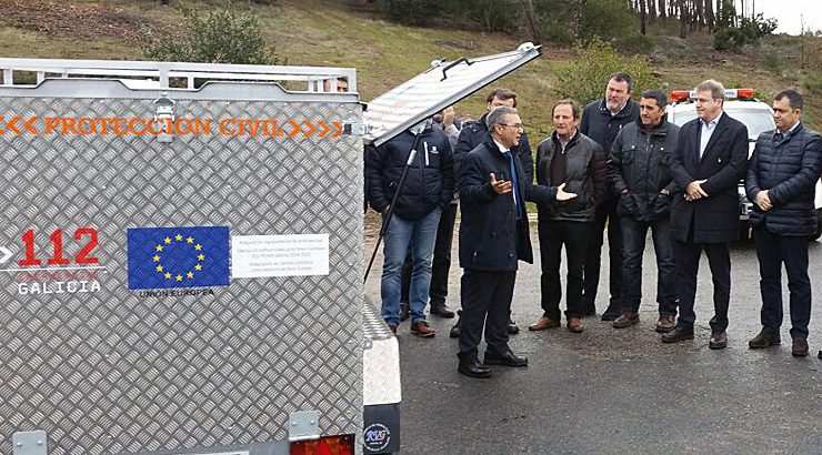 Equipamentos de emerxencia para concellos da provincia