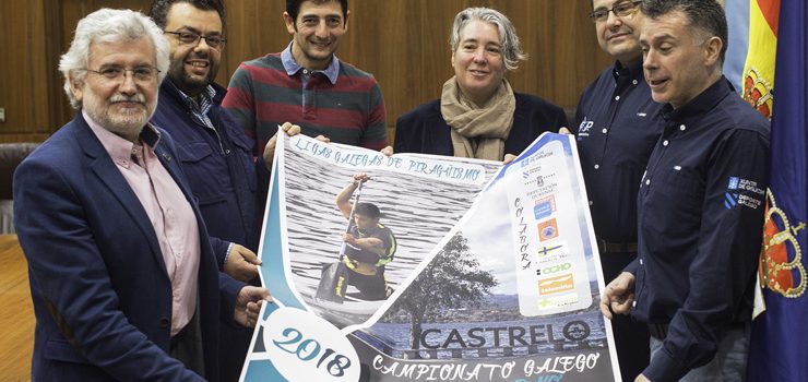 Castrelo de Miño acolle o Campionato de Galicia de Piragüismo