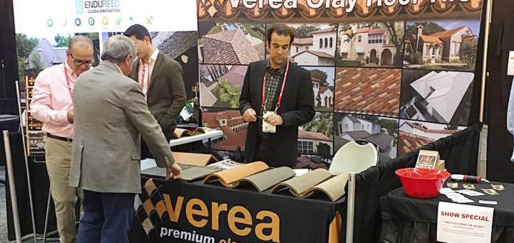 Verea presentó en la International Roofing Expo en EE.UU. las tejas `S´ y `Caribbean S´