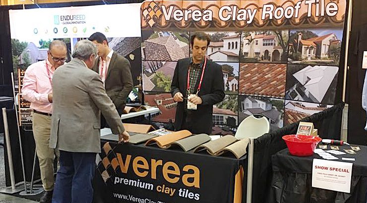 Verea presentó en la International Roofing Expo en EE.UU. las tejas `S´ y `Caribbean S´