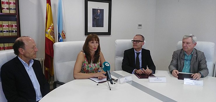 Xunta e Expourense asinan un convenio para a xestión da pista de atletismo