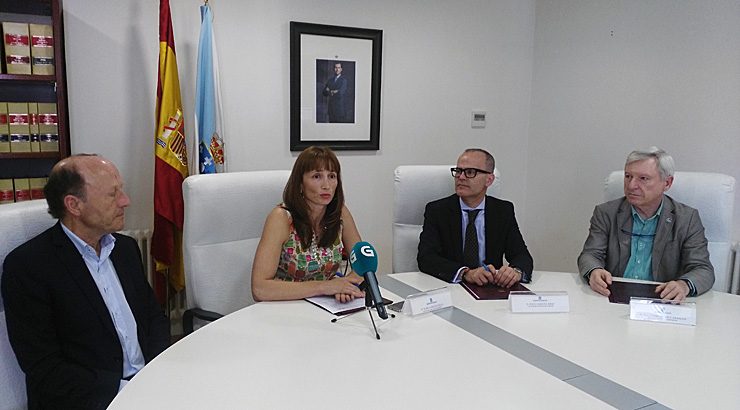 Xunta e Expourense asinan un convenio para a xestión da pista de atletismo