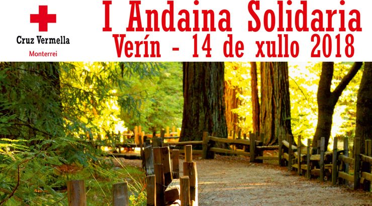 A Cruz Vermella Monterrei organiza súa I Andaina Solidaria en Verín.