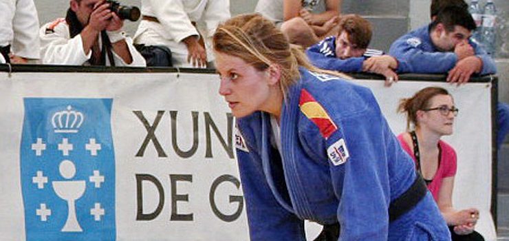 Ana Fernández Morais, única representación ourensana en la Liga de judo