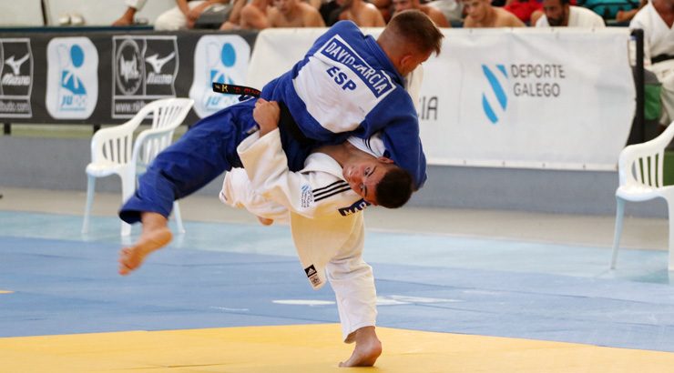 A Liga de judo comezou en Oira