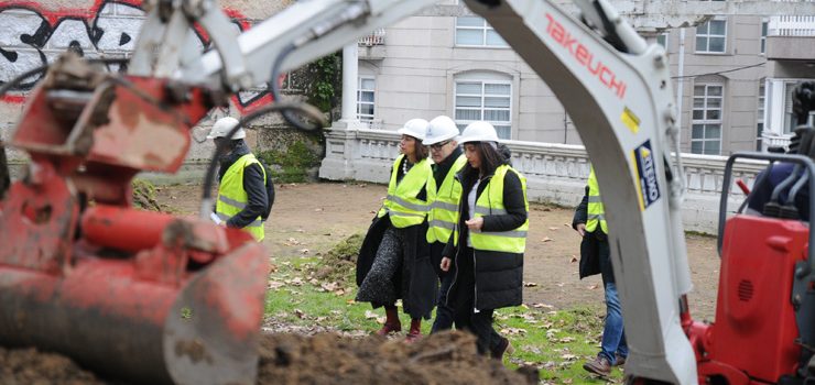 A reforma da Alameda da Ponte estará lista para primavera