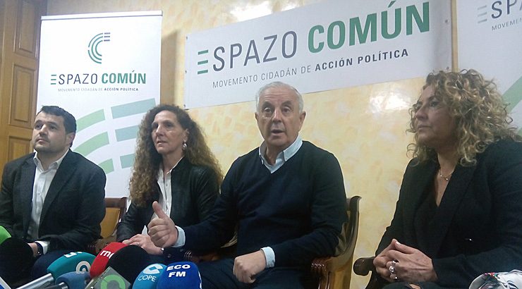 Espazo Común, a nova formación encabezada por Pachi Vázquez