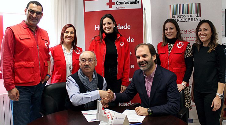 Colaboración entre Viaqua y Cruz Roja