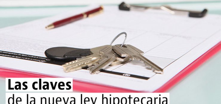 5 medidas clave de la nueva ley hipotecaria