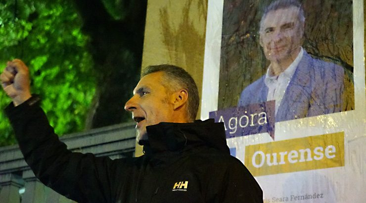 Pontón: «Imos entrar con forza no Concello de Ourense»