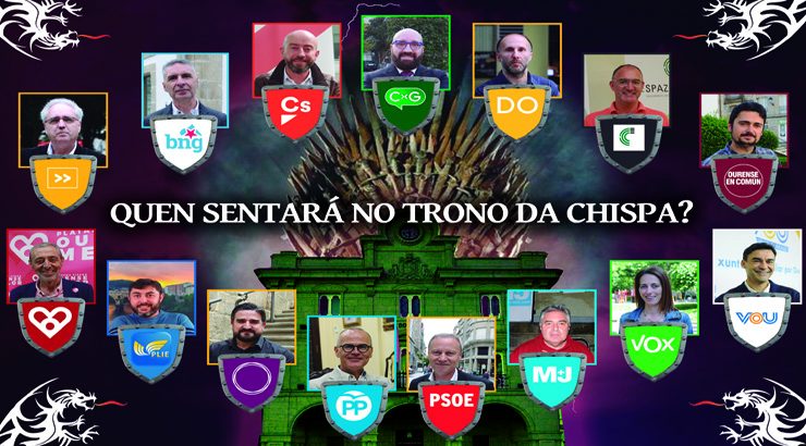 Entrevista aos candidatos para a alcaldía de Ourense