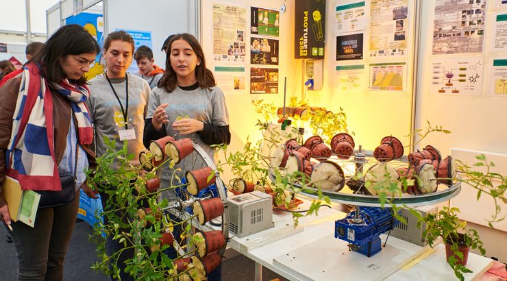 Investigadores noveis na Feira Galiciencia