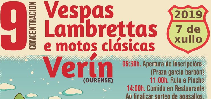 Concentración de Vespas en Verín