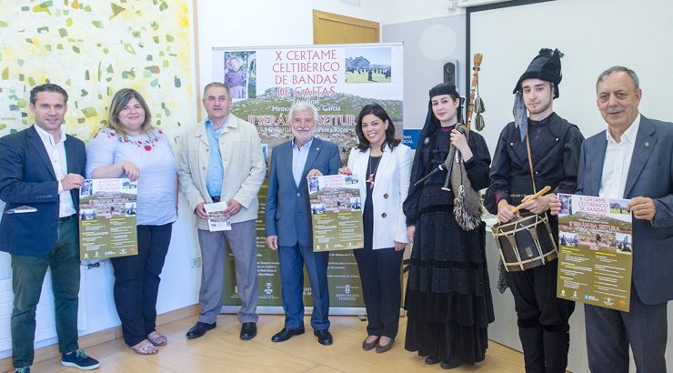 Certame Celtibérico de Bandas de Gaitas chega as dez edicións