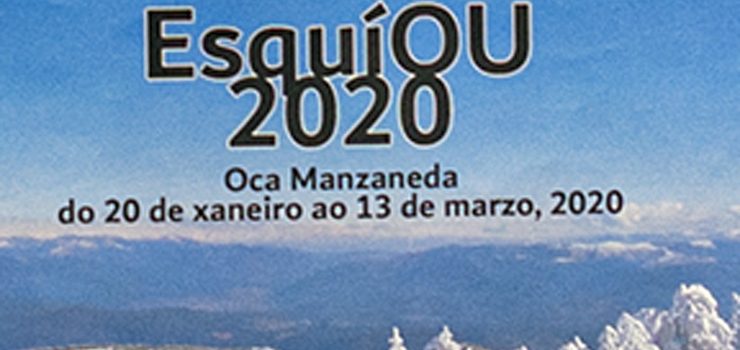 Máis prazas no “EsquiOU 2020”