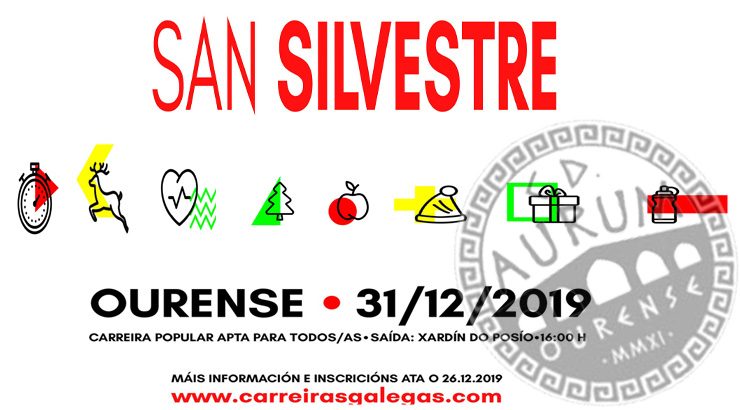 Ourense despedirá o ano a ritmo da San Silvestre