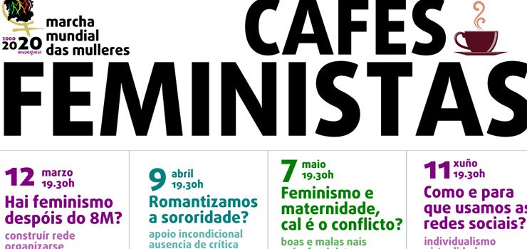Un ano de “Cafés feministas”