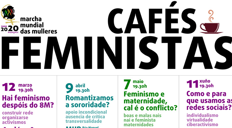 Un ano de “Cafés feministas”