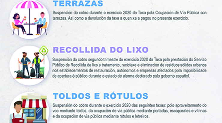 Verín suprime as taxas a empresas e autónomos