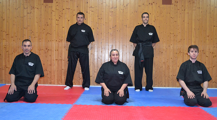 Novos Cinturons Negros para o Kungfu ourensán