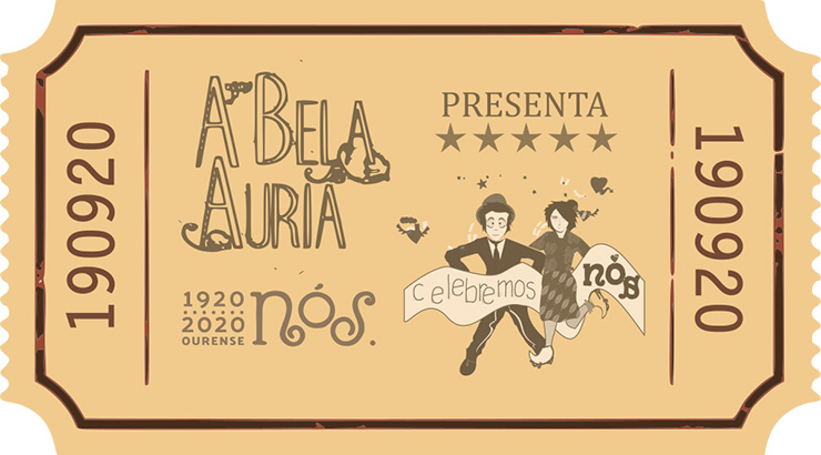 A Bela Auria homenaxea á Xeración Nós