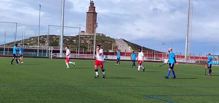 Primeira xornada da liga Galega masculina de hoquei herba