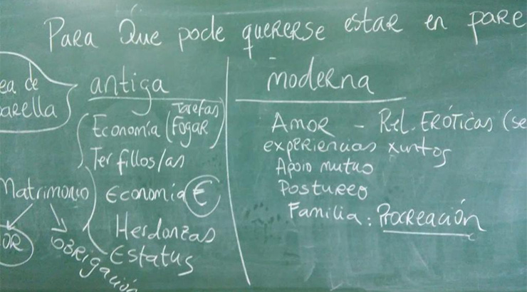 Novo curso de educación sexual nos centros de ensino de Allariz