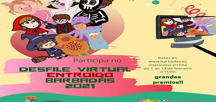 Barbadás celebrará o Desfile do Entroido en formato virtual