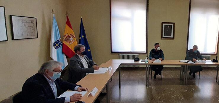 O subdelegado do Goberno destaca o incremento da actividade da Garda Civil en canto ao número de investigados no concello de Xinzo de Limia