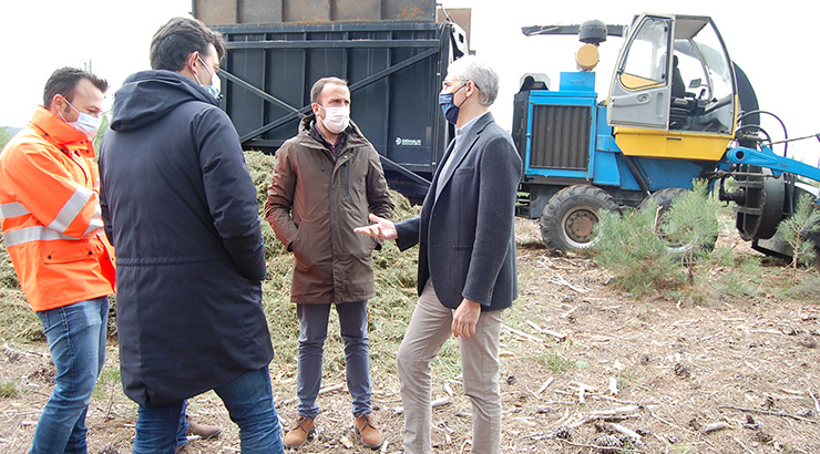 A Xunta apoia o impulso da biomasa