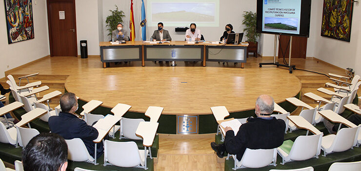 O delegado da Xunta en Ourense preside a reunión do comité técnico asesor de reestruturación parcelaria