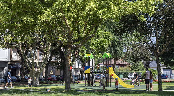 Reforma integral da praza da Alameda de Verín