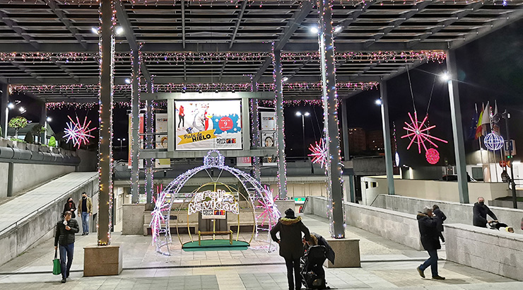 Ponte Vella, preparado para esta Navidad