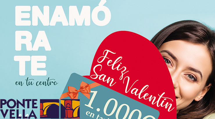 Ponte Vella regala 1.000 euros a sus clientes por San Valentín