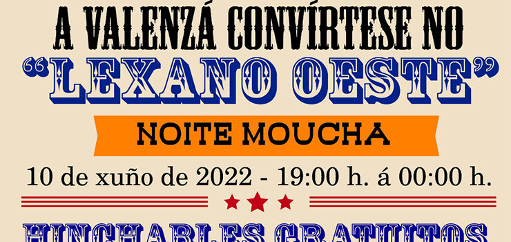 Barbadás viaxa ao lonxano oeste coa «Noite Moucha»