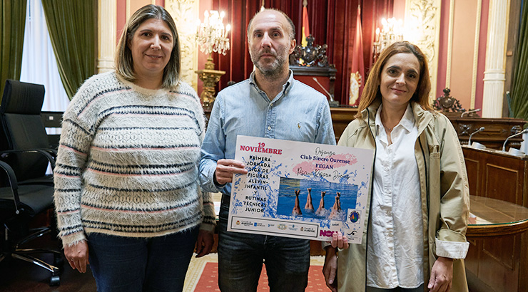 A sincronizada galega cítase en Ourense